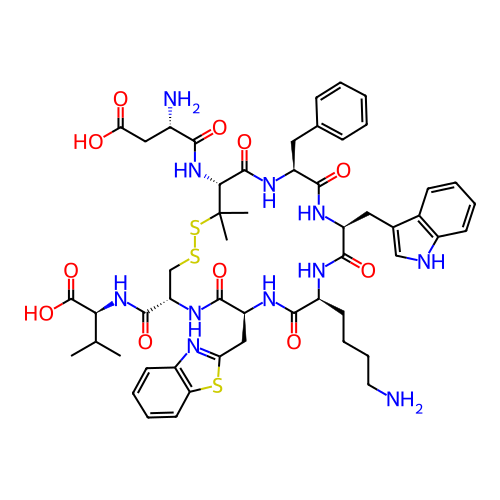 Chemical structure of BindingDB Monomer ID 50048697