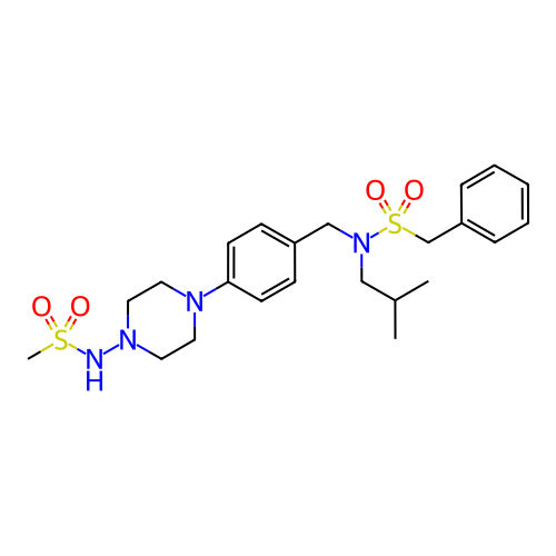 Chemical structure of BindingDB Monomer ID 50050073