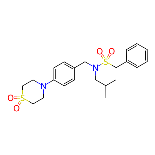 Chemical structure of BindingDB Monomer ID 50050075