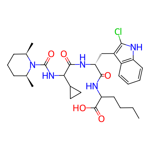 Chemical structure of BindingDB Monomer ID 50051410