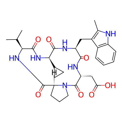 Chemical structure of BindingDB Monomer ID 50051433