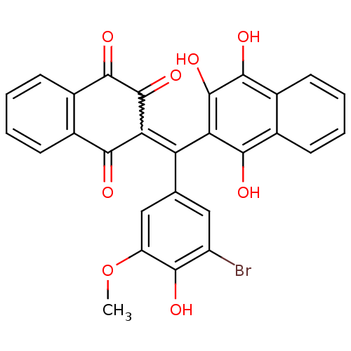 Chemical structure of BindingDB Monomer ID 50051645