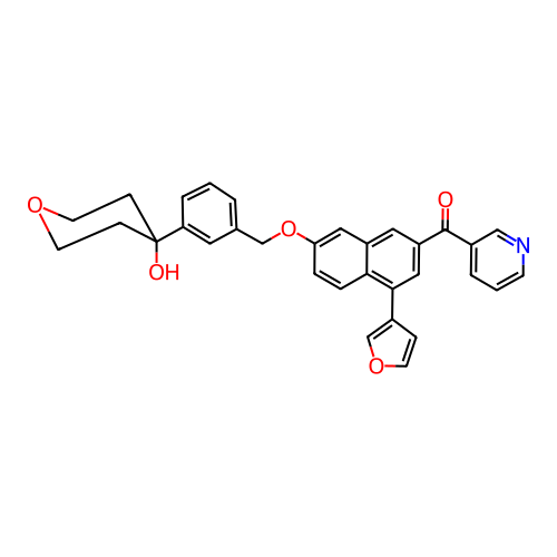 Chemical structure of BindingDB Monomer ID 50053523