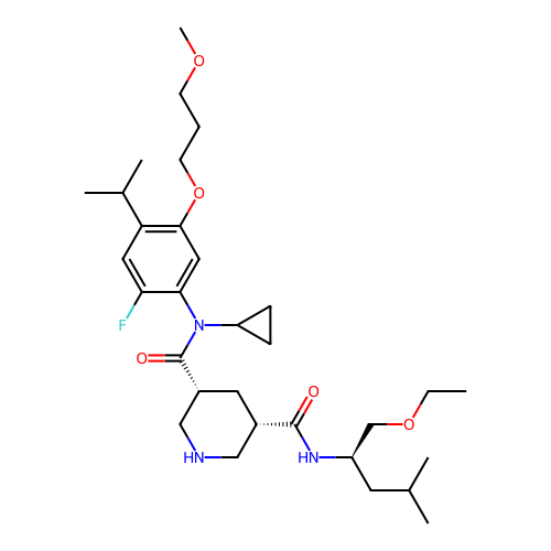 Chemical structure of BindingDB Monomer ID 50054540