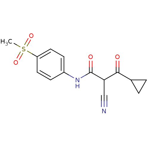 Chemical structure of BindingDB Monomer ID 50054579