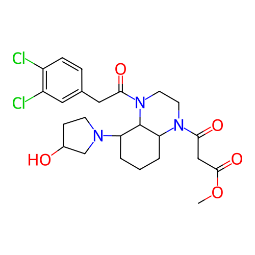 Chemical structure of BindingDB Monomer ID 50055080