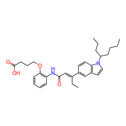 Chemical structure of BindingDB Monomer ID 50055154