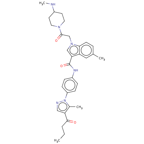 Chemical structure of BindingDB Monomer ID 50055583