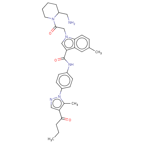 Chemical structure of BindingDB Monomer ID 50055601