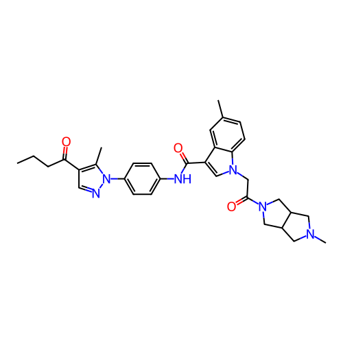 Chemical structure of BindingDB Monomer ID 50055657