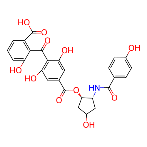 Chemical structure of BindingDB Monomer ID 50055684
