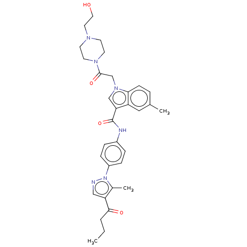 Chemical structure of BindingDB Monomer ID 50055815