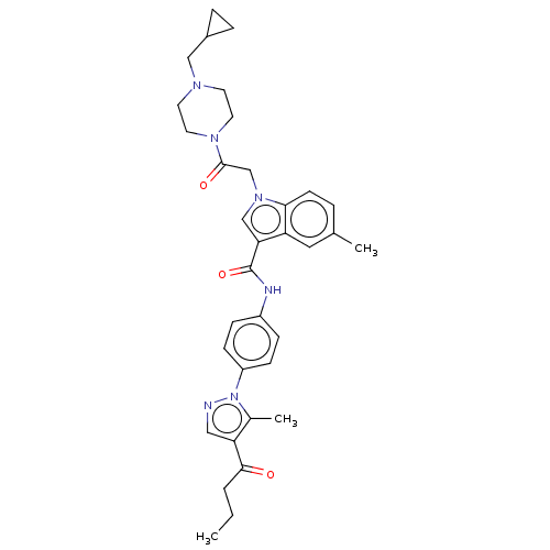 Chemical structure of BindingDB Monomer ID 50055817