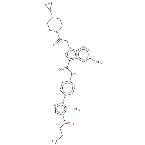 Chemical structure of BindingDB Monomer ID 50055818