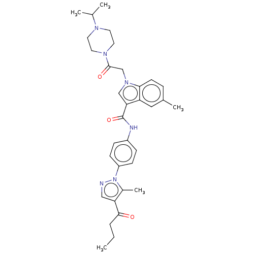 Chemical structure of BindingDB Monomer ID 50055820