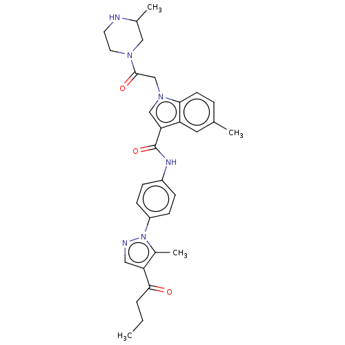 Chemical structure of BindingDB Monomer ID 50055821