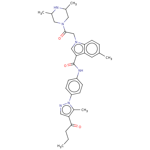 Chemical structure of BindingDB Monomer ID 50055823