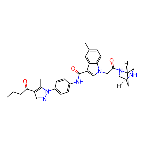 Chemical structure of BindingDB Monomer ID 50055844