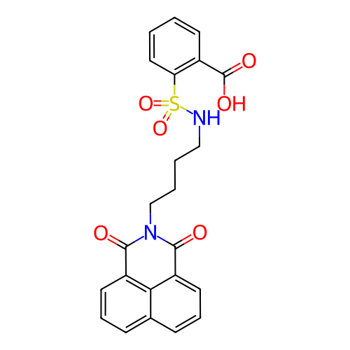 Chemical structure of BindingDB Monomer ID 50056347