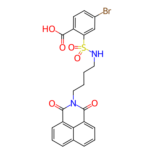 Chemical structure of BindingDB Monomer ID 50056349