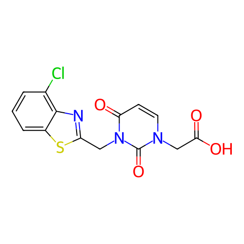 Chemical structure of BindingDB Monomer ID 50056534