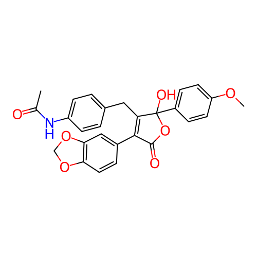 Chemical structure of BindingDB Monomer ID 50057154