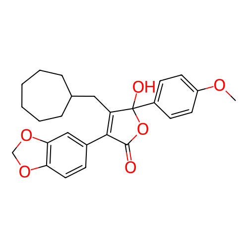 Chemical structure of BindingDB Monomer ID 50057162