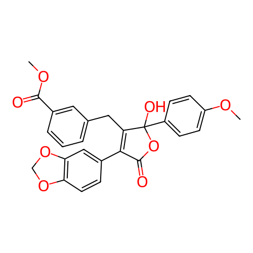 Chemical structure of BindingDB Monomer ID 50057163