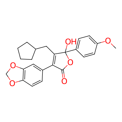 Chemical structure of BindingDB Monomer ID 50057175