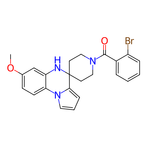 Chemical structure of BindingDB Monomer ID 50057371