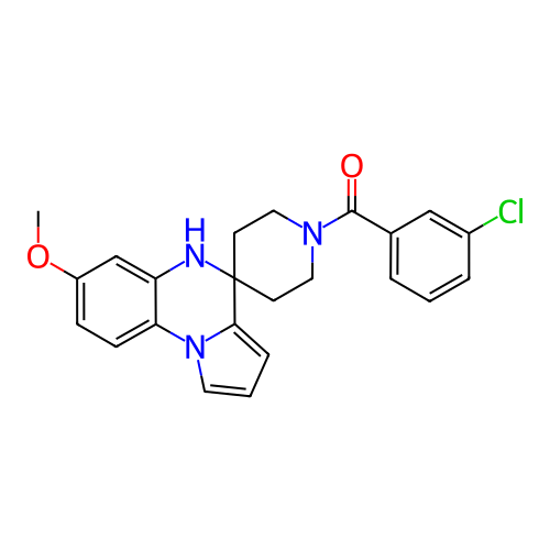 Chemical structure of BindingDB Monomer ID 50057374