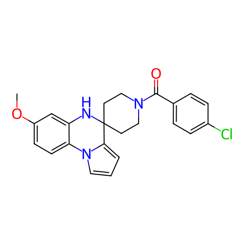 Chemical structure of BindingDB Monomer ID 50057378