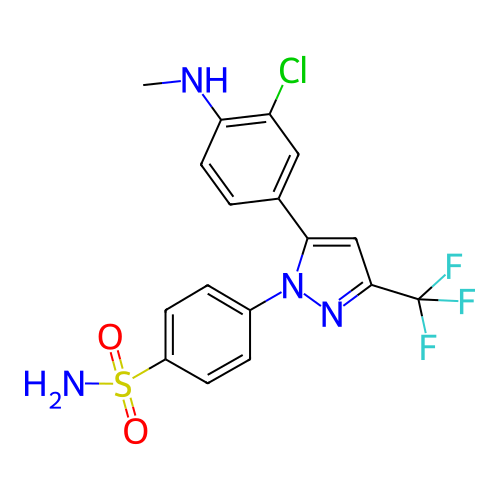 Chemical structure of BindingDB Monomer ID 50057541