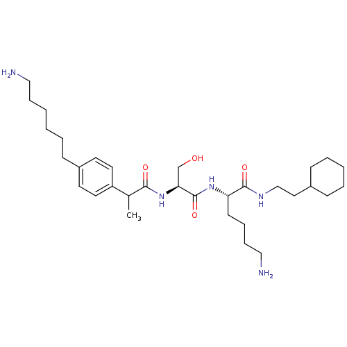 Chemical structure of BindingDB Monomer ID 50057702