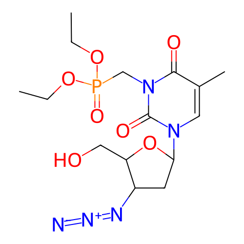 Chemical structure of BindingDB Monomer ID 50057821