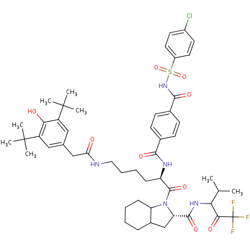 Chemical structure of BindingDB Monomer ID 50058482