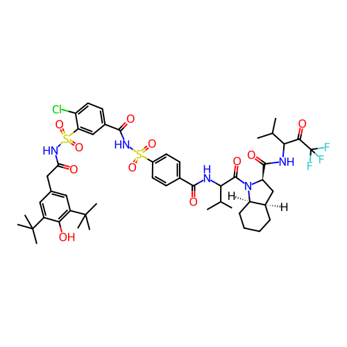 Chemical structure of BindingDB Monomer ID 50058489