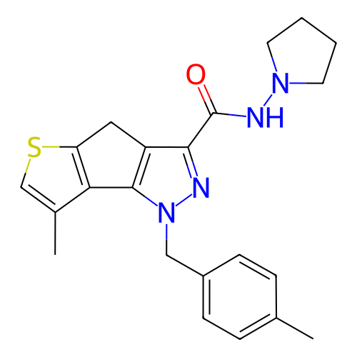 Chemical structure of BindingDB Monomer ID 50058497