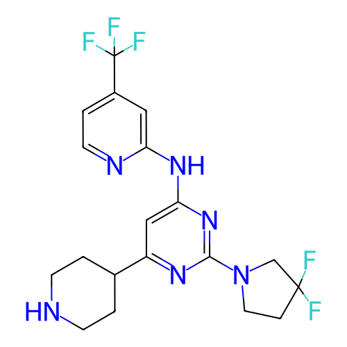 Chemical structure of BindingDB Monomer ID 50059205