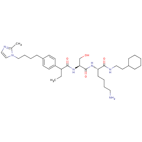 Chemical structure of BindingDB Monomer ID 50059419