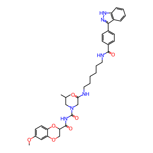 Chemical structure of BindingDB Monomer ID 50059659