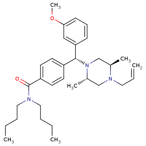 Chemical structure of BindingDB Monomer ID 50059822