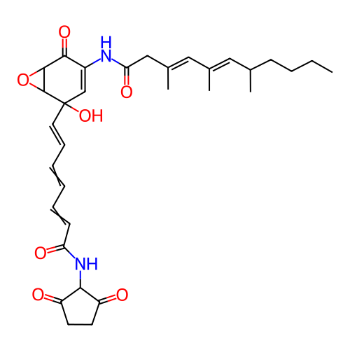 Chemical structure of BindingDB Monomer ID 50059854