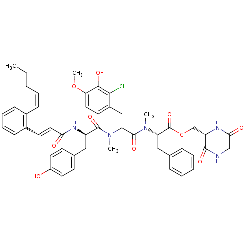 Chemical structure of BindingDB Monomer ID 50059868