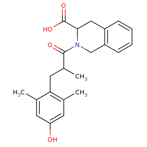 Chemical structure of BindingDB Monomer ID 50060074