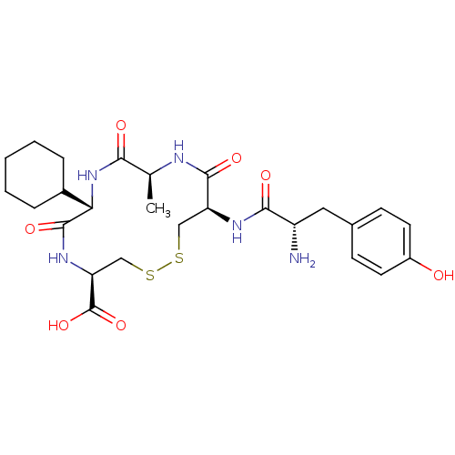 Chemical structure of BindingDB Monomer ID 50060170