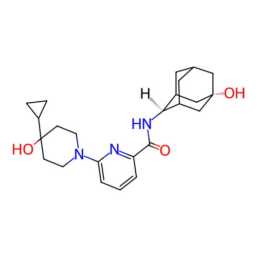 Chemical structure of BindingDB Monomer ID 50060493