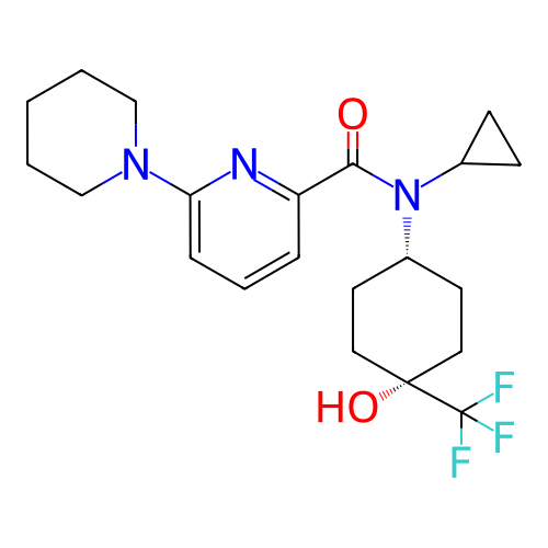 Chemical structure of BindingDB Monomer ID 50060497