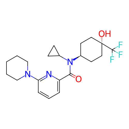 Chemical structure of BindingDB Monomer ID 50060498