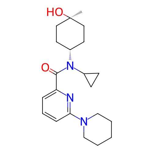 Chemical structure of BindingDB Monomer ID 50060500